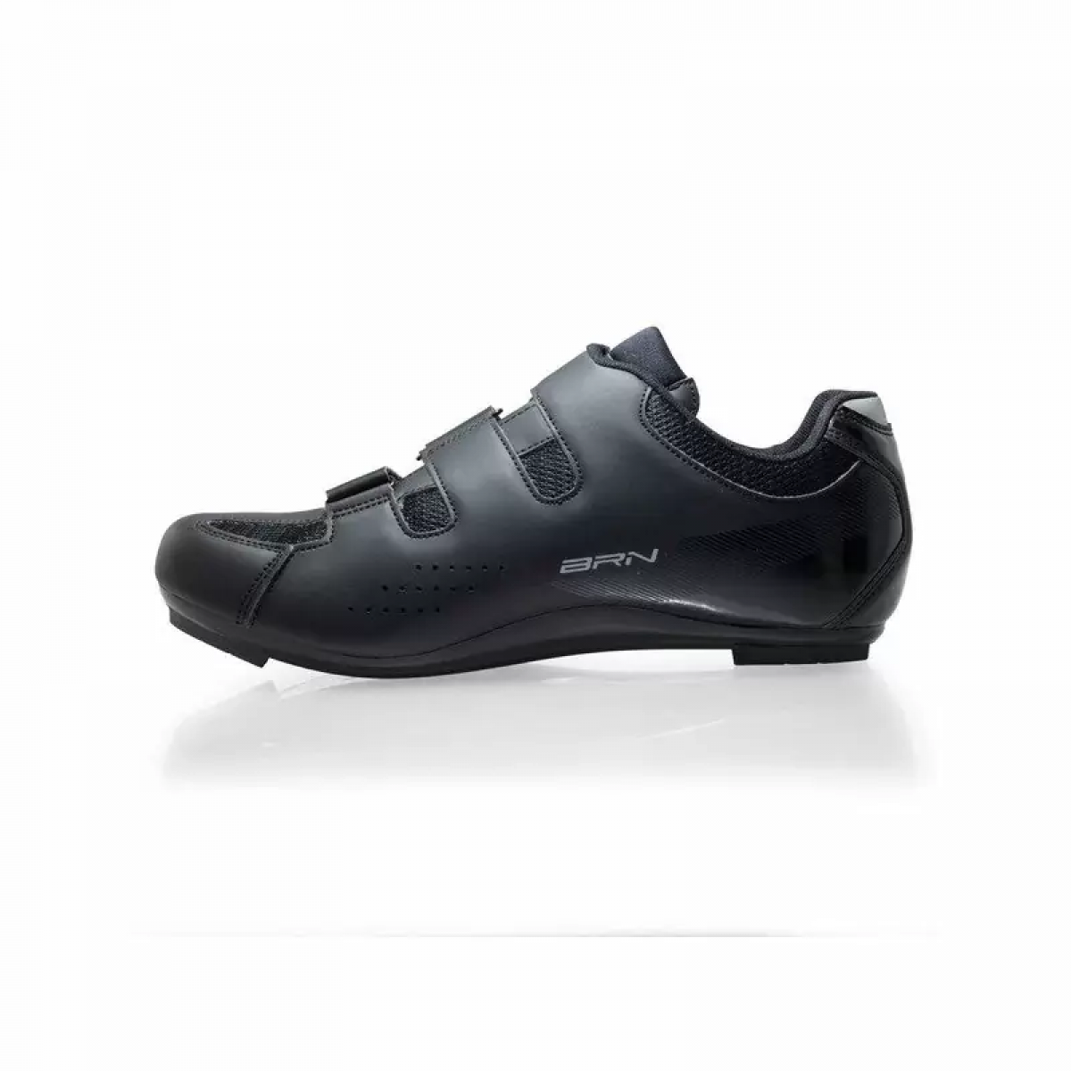 Scarpa Strada Bernardi BRN SCC11 triplo strappo Nero